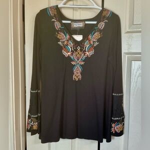 NWT! VINTAGE COLLECTION ROSABELLE SWEATER TOP LARGE